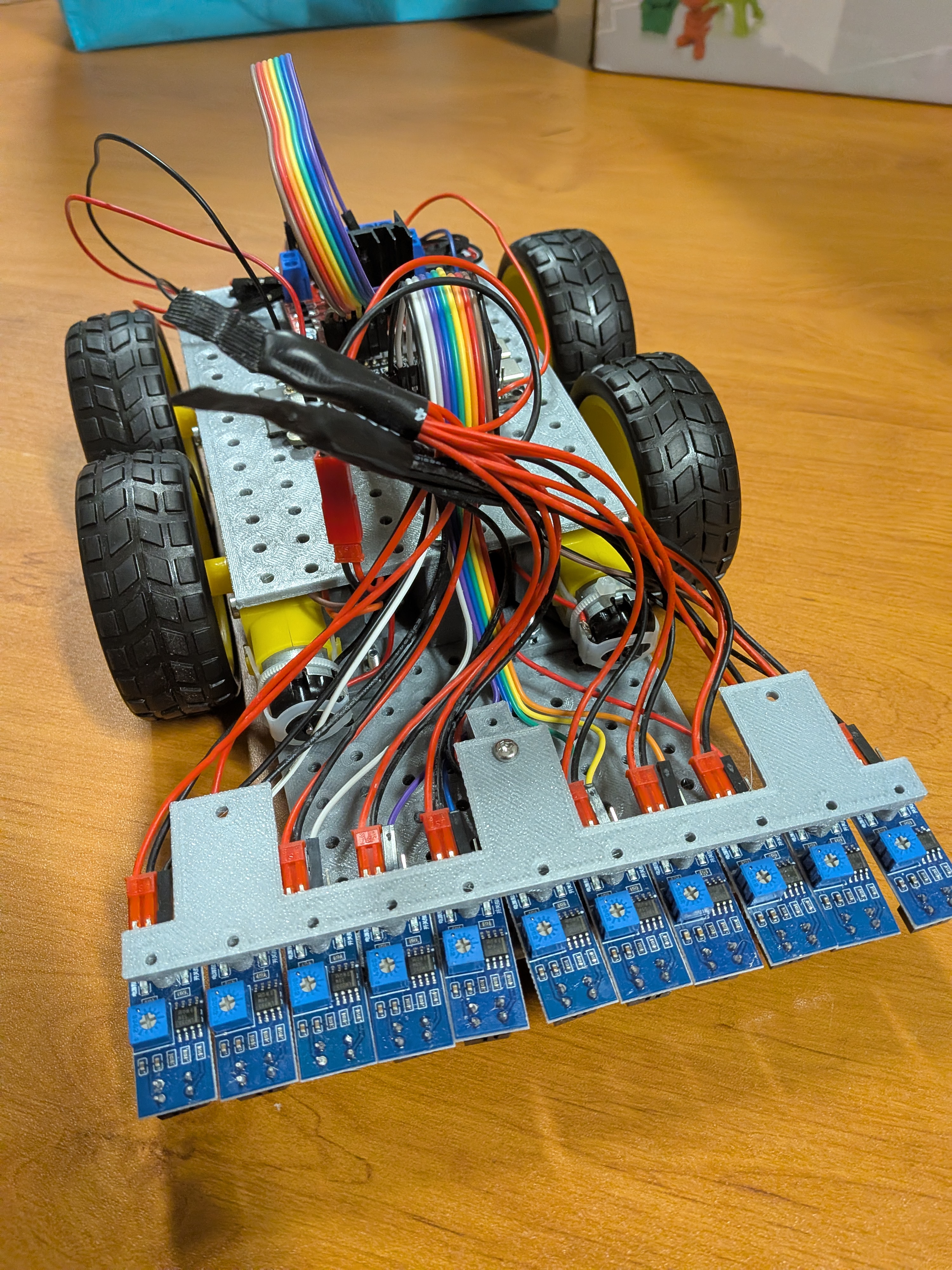 Robot suiveur de ligne de Hervé, deuxième version