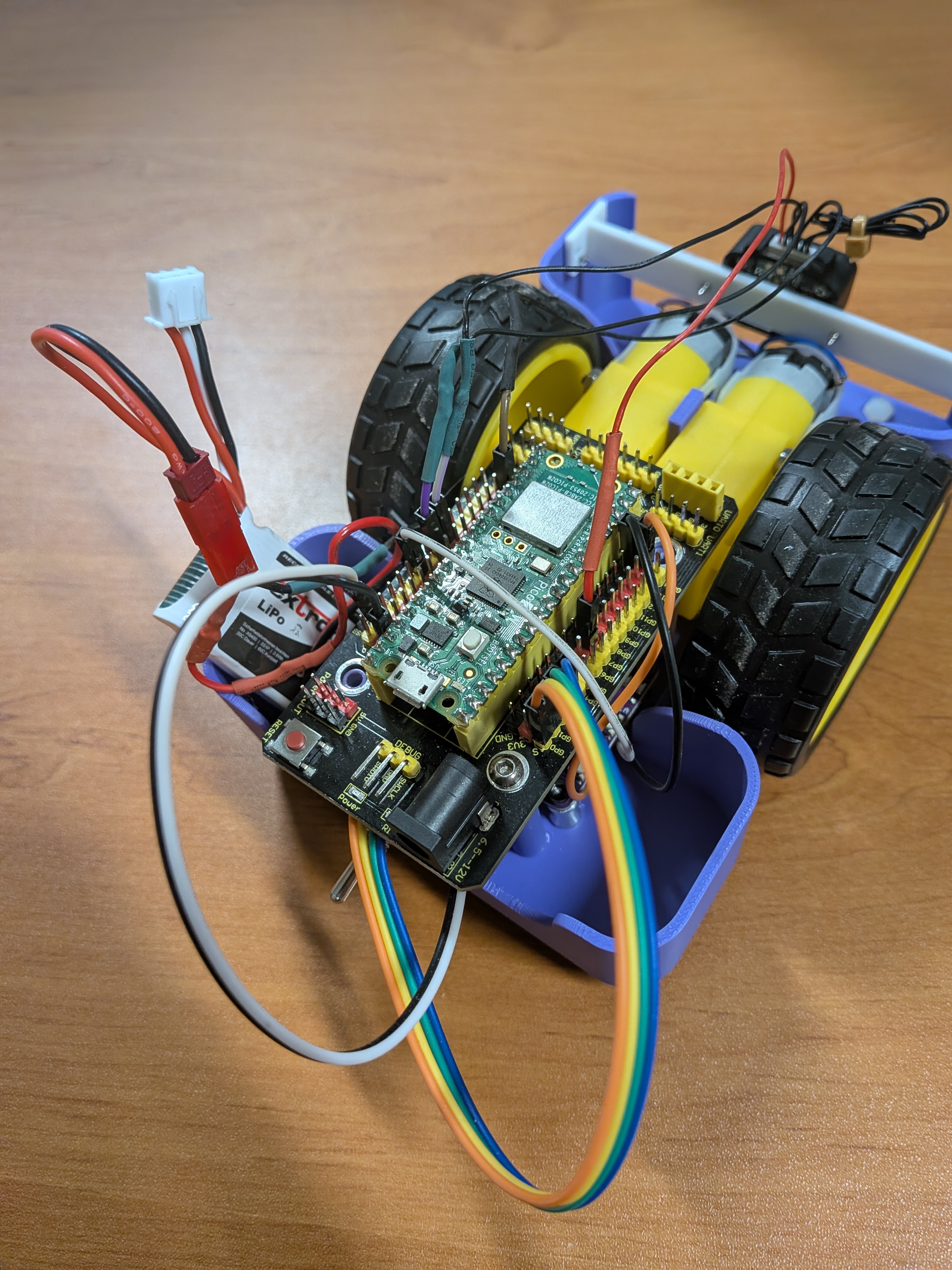 Robot suiveur de ligne de Jean-Louis