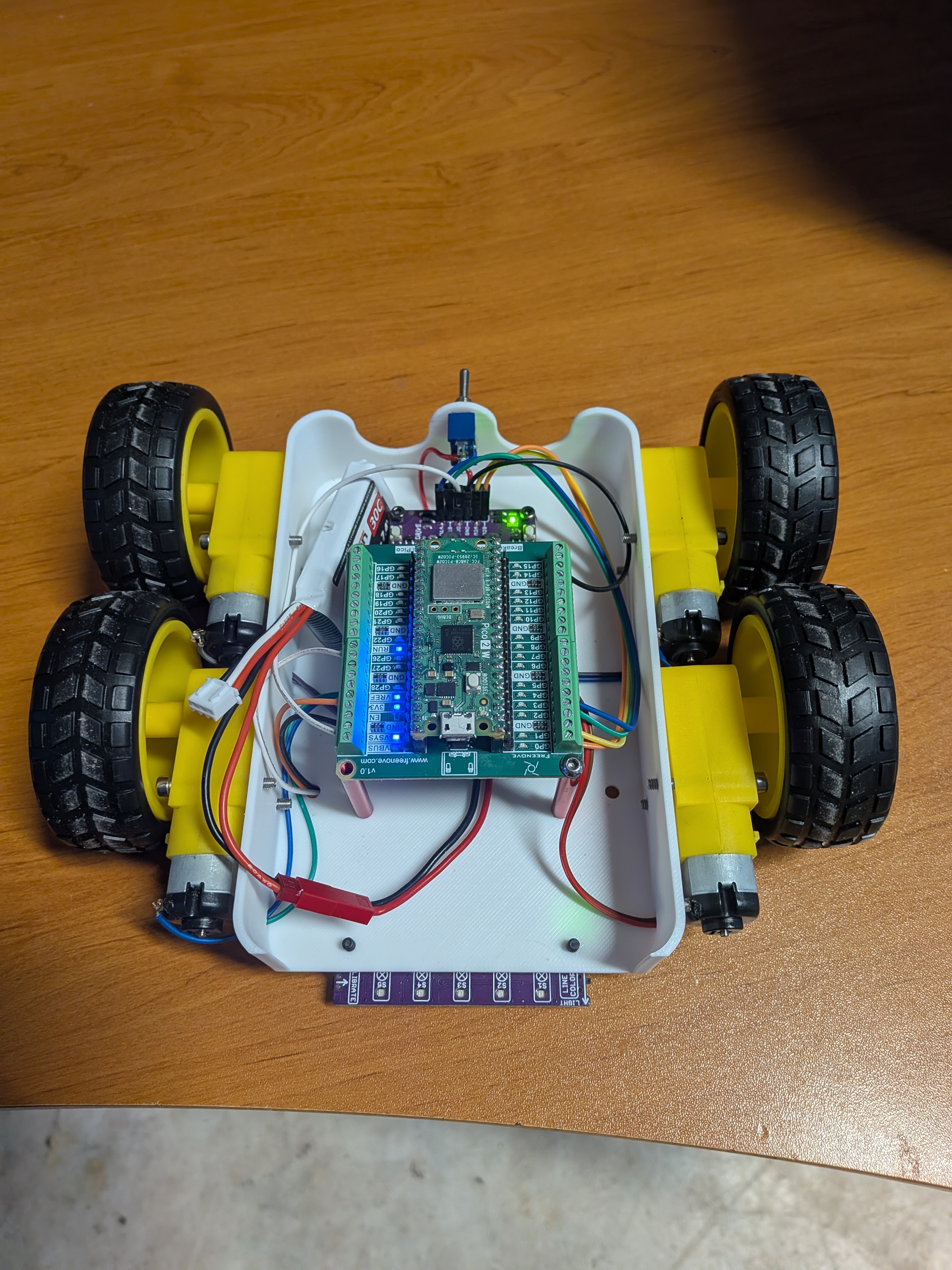 Robot suiveur de ligne de Jean-Louis