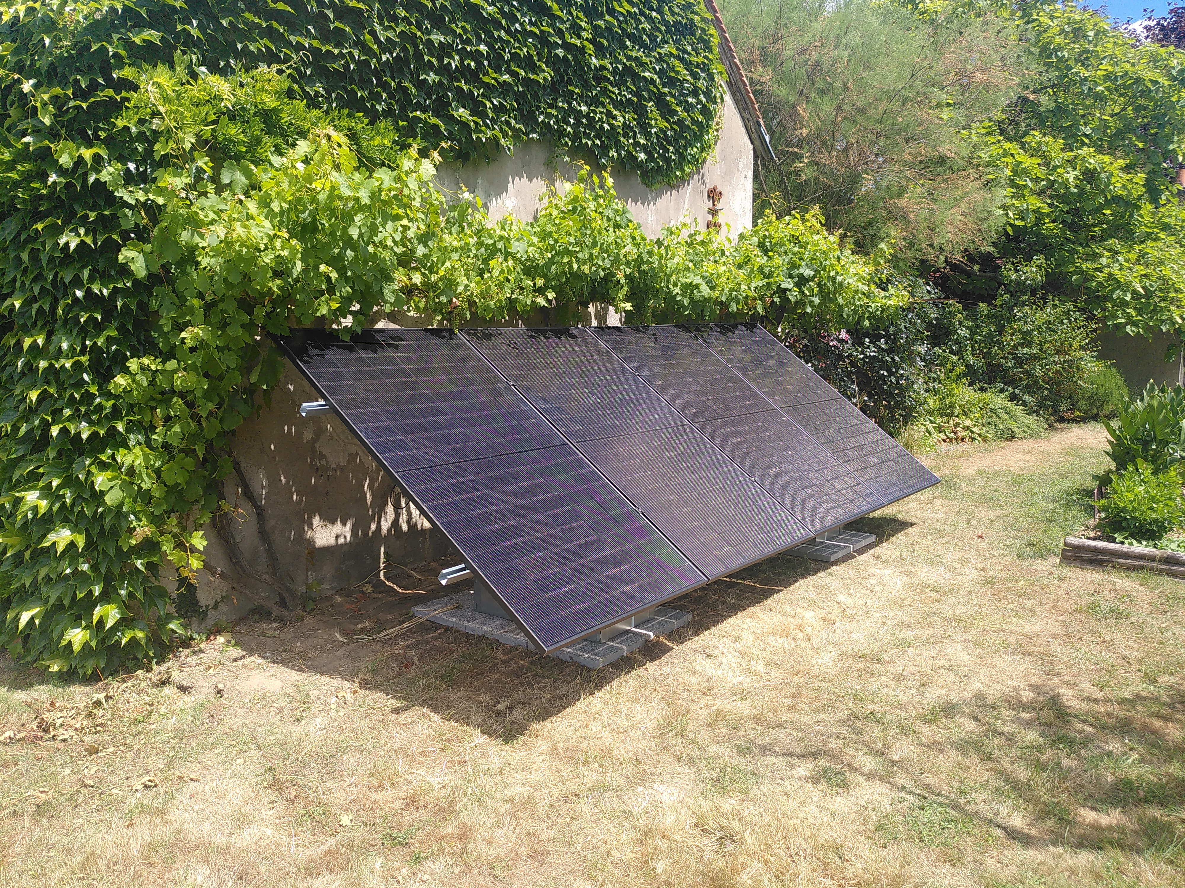 Installation solaire chez Michel à Angé