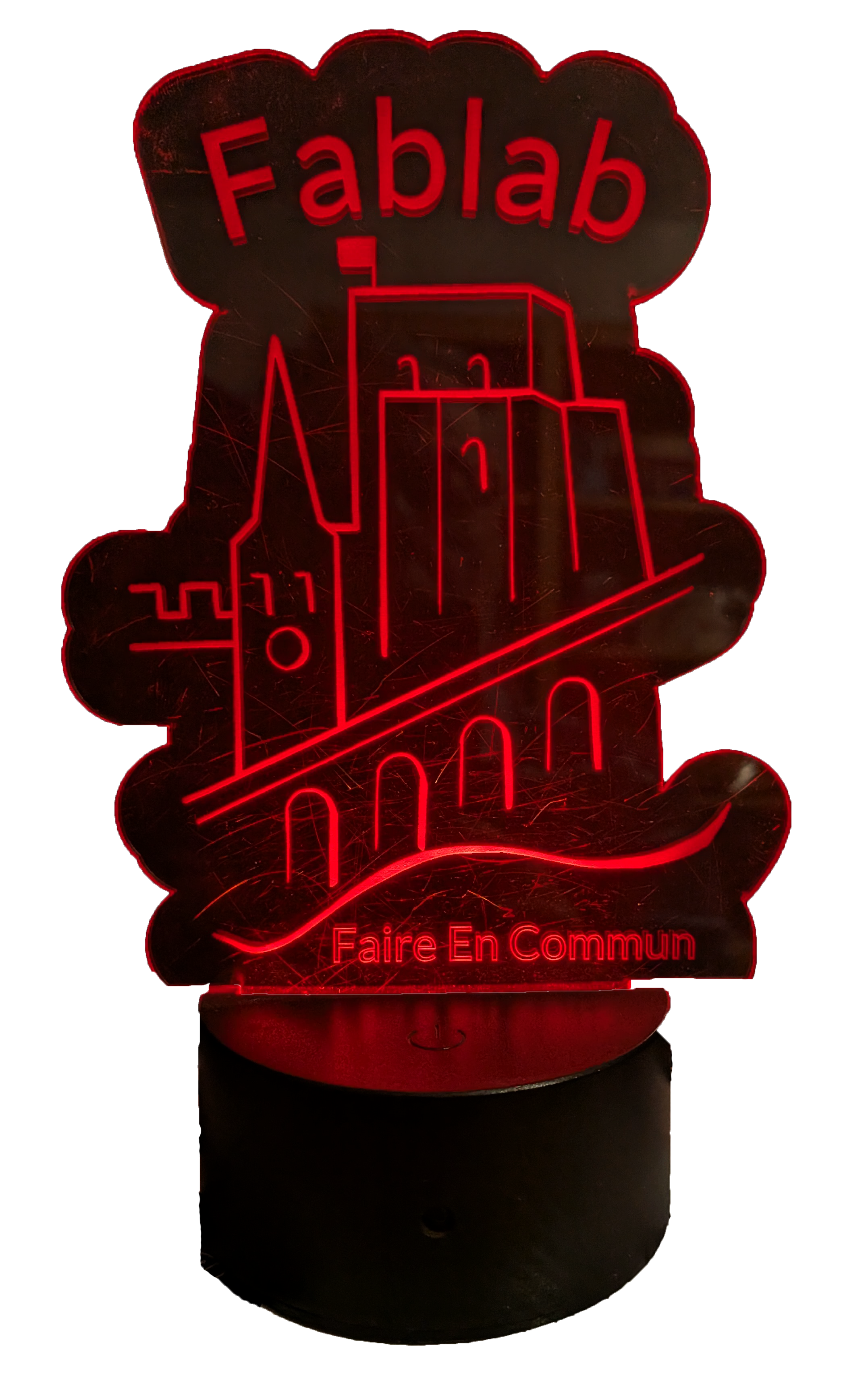 Lampe personnalisée